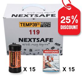 [NEXTSAFE] ТЕМР 39℃ Safety Blanket-Emergency Survival warm Blankets-Made in Korea